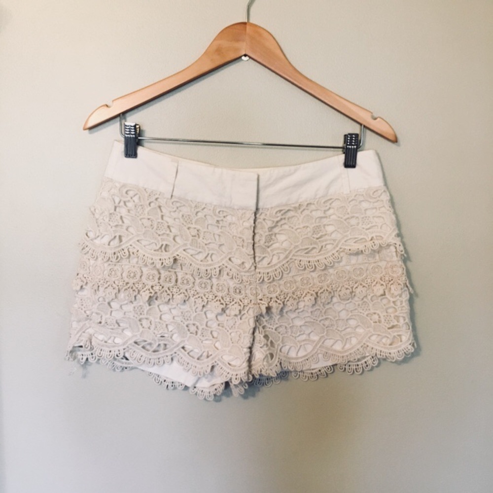 Loft Lace Crochet Shorts